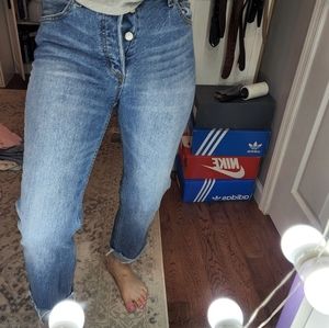 H&M blue denim tight jeans